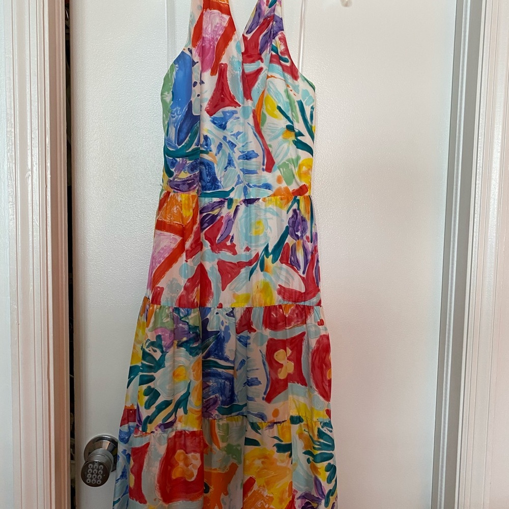 Lauren by Ralph Lauren silk dress